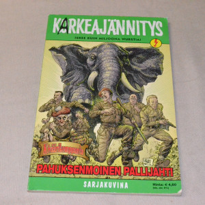 Karkeajännitys Pahuksenmoinen pallijahti